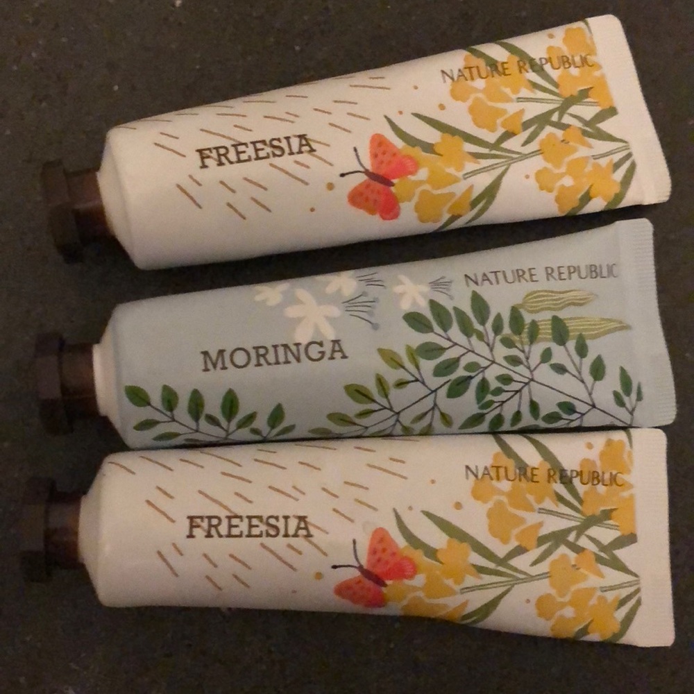 K Beauty Nature Republic Hand Creams Brand New